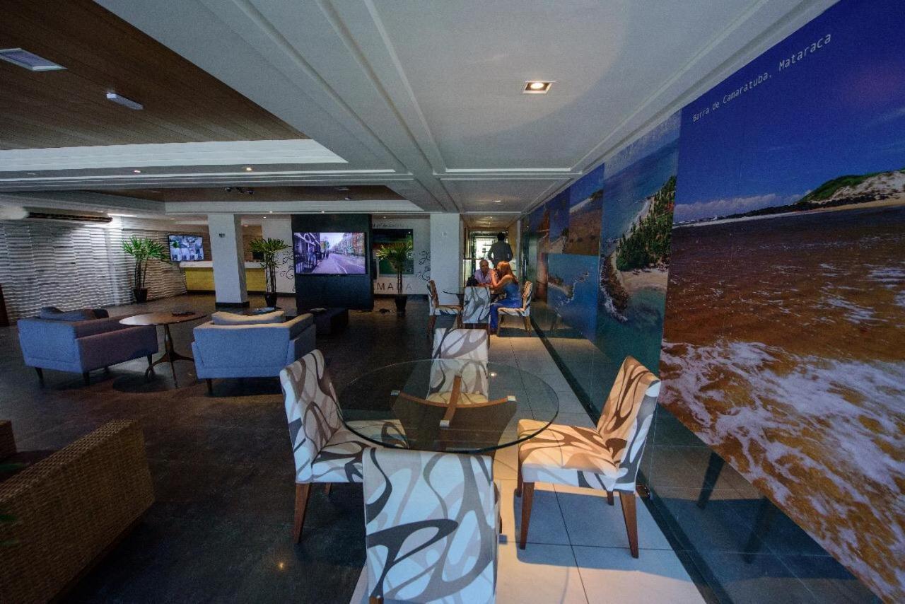 Flat Mar Do Cabo Branco Residence Joao Pessoa Bagian luar foto