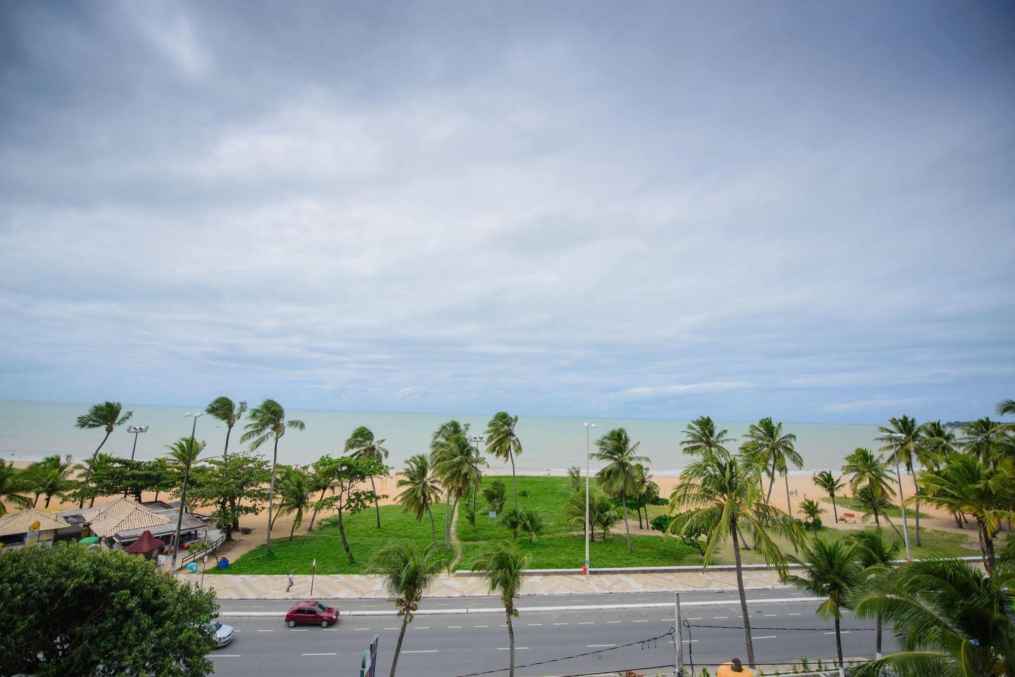 Flat Mar Do Cabo Branco Residence Joao Pessoa Bagian luar foto