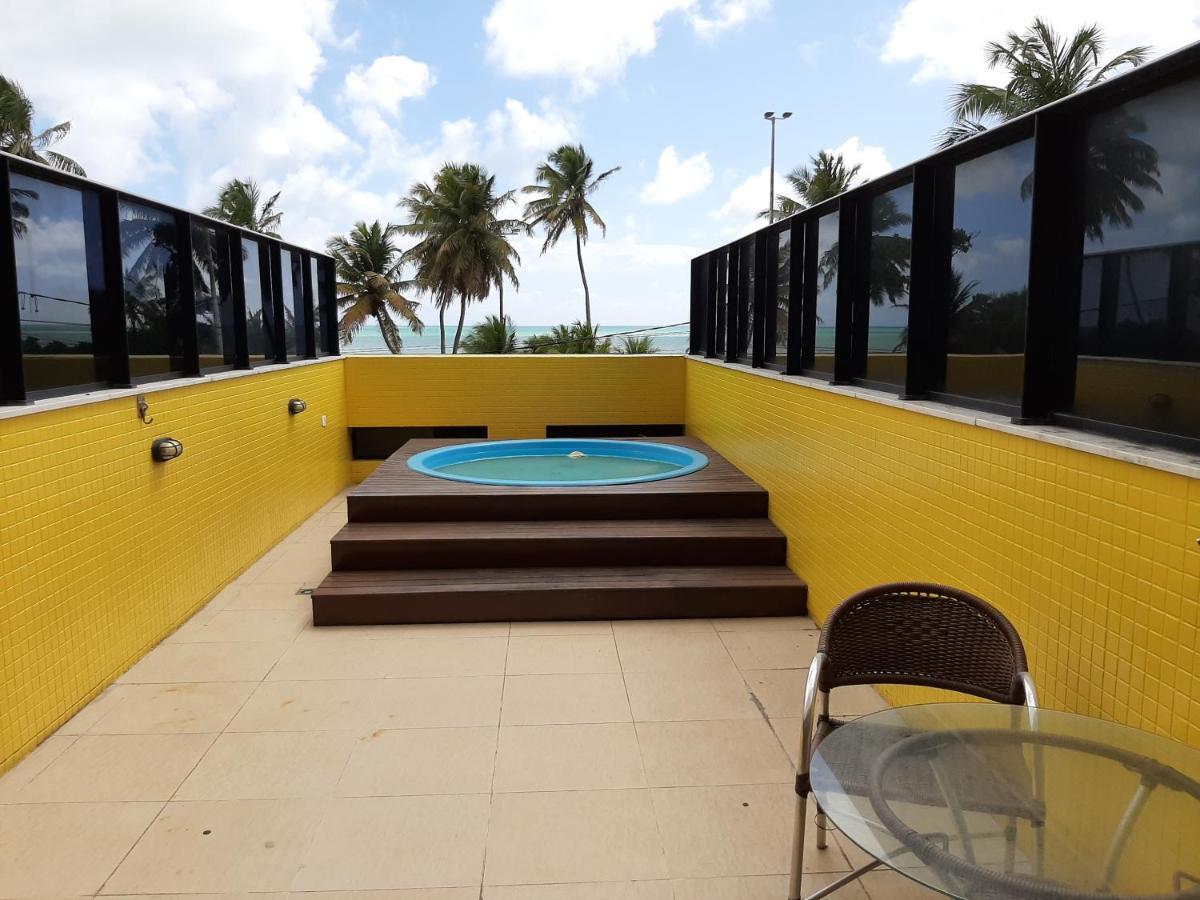 Flat Mar Do Cabo Branco Residence Joao Pessoa Bagian luar foto