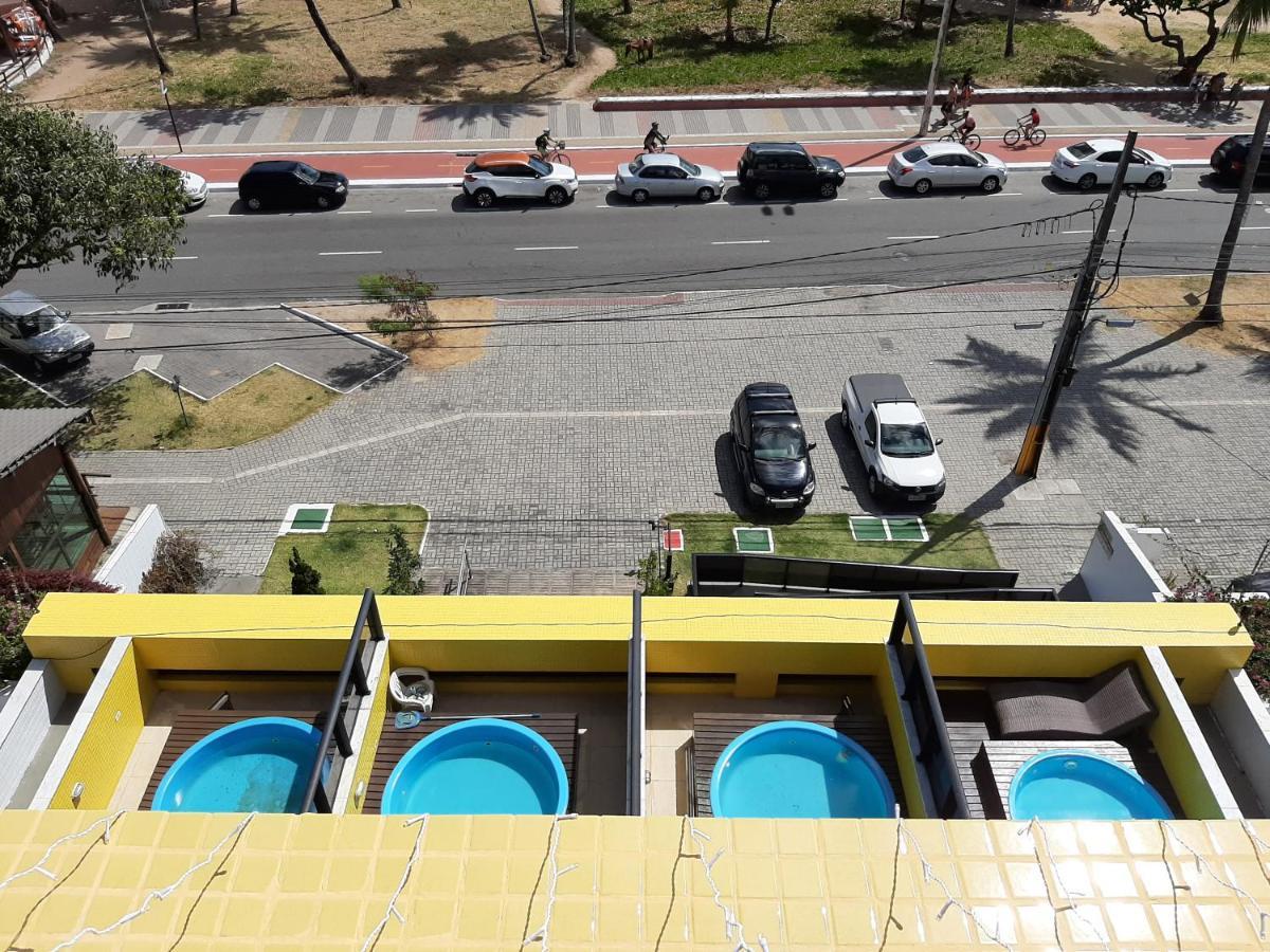 Flat Mar Do Cabo Branco Residence Joao Pessoa Bagian luar foto